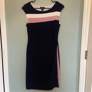 Fitted Navy Dress